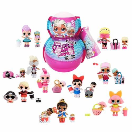 L.O.L. Surprise! LOL Surprise Me & My Lil Sis Farbwechselpuppen - 2 Puppen mit 15 Überraschungen - Mode, Accessoires und Farbwechsel - Zum Sammeln - Geschenk für Jungen und Mädchen ab 4 Jahren L.O.L. Surprise! LOL Surprise Me & My Lil Sis Farbwechselpuppen - 2 Puppen mit 15 Überraschungen - Mode, Accessoires und Farbwechsel - Zum Sammeln - Geschenk für Jungen und Mädchen ab 4 Jahren von LOL SURPRISE