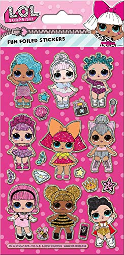 Paper Projects 01.70.06.143 Charakterfolie L.O.L. Surprise Sparkly Wiederverwendbare Aufkleber, 19,5 cm x 9,5 cm Paper Projects 01.70.06.143 Charakterfolie L.O.L. Surprise Sparkly Wiederverwendbare Aufkleber, 19,5 cm x 9,5 cm von Paper Projects