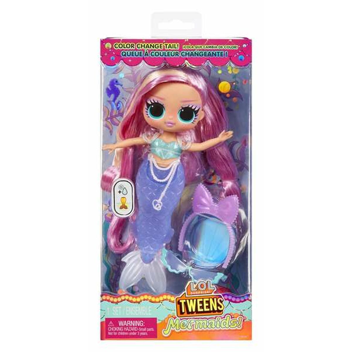 Puppe LOL Surprise! Lola Waves 25,4 x 12,7 x 6,35 cm Sirene Puppe LOL Surprise! Lola Waves 25,4 x 12,7 x 6,35 cm Sirene von LOL Surprise!