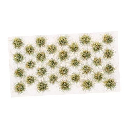 LOLIPPYY 1 Satz Modell Sandtisch Rasen Grasbüschel Miniatur Miniaturen Gras Modellgras Simulationsgras-Miniatur kleine Grasbüschel Miniaturgras Bastelgras Plastik von LOLIPPYY