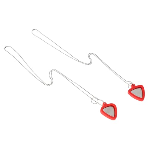 LOLIPPYY Ersatz-gitarrenplektren-hüllen 3er-set Metallhalter-halskette Für Plektrum von LOLIPPYY