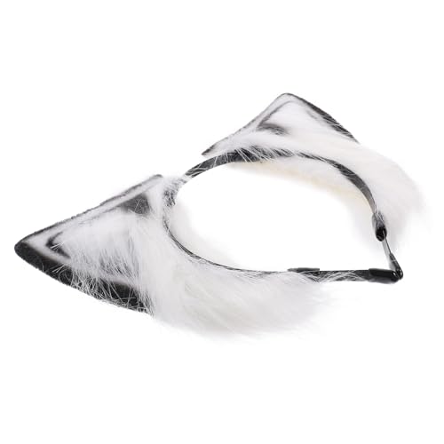 LOLIPPYY 1 Stück Dekoratives Stirnband Tier-Party-Haar-Accessoires flauschige Katzenohren Kopfbedeckungen mit Plüschohren Fälschung Festival-Haarband Entzückendes Haarband Stoff Schwarz LOLIPPYY 1 Stück Dekoratives Stirnband Tier-Party-Haar-Accessoires flauschige Katzenohren Kopfbedeckungen mit Plüschohren Fälschung Festival-Haarband Entzückendes Haarband Stoff Schwarz von LOLIPPYY