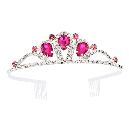 LOLIPPYY 1 Stück Krone Haarschmuck für Glitzerndes Geburtstags Stirnband aus Hochwertigem Material Partys Hochzeiten und Besondere Anlässe Robustes Design für Feiern von LOLIPPYY