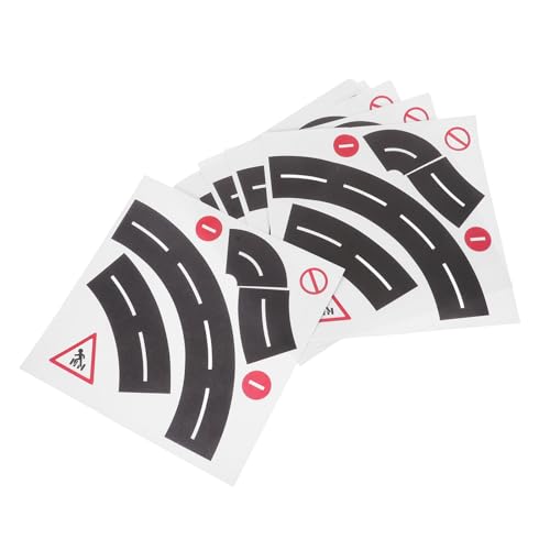 LOLIPPYY 10 Sätze Autobahnkurvenaufkleber Straßenschild Verkehrsbänder Für Zeichenaufkleber Aufkleber Lustiges Verkehrszeichen Dekorative Straßenaufkleber Bürgersteig Zeichen Papier LOLIPPYY 10 Sätze Autobahnkurvenaufkleber Straßenschild Verkehrsbänder Für Zeichenaufkleber Aufkleber Lustiges Verkehrszeichen Dekorative Straßenaufkleber Bürgersteig Zeichen Papier von LOLIPPYY
