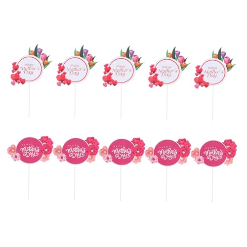 LOLIPPYY 10 Stück Kucheneinsatz Kuchenverzierung Muttertags-Dessert-Topper Kuchen Picks hichzeitstortendeko hochzeitstorten dekoration mama tag Dessertdekoration Kuchendekoration Papier rot LOLIPPYY 10 Stück Kucheneinsatz Kuchenverzierung Muttertags-Dessert-Topper Kuchen Picks hichzeitstortendeko hochzeitstorten dekoration mama tag Dessertdekoration Kuchendekoration Papier rot von LOLIPPYY