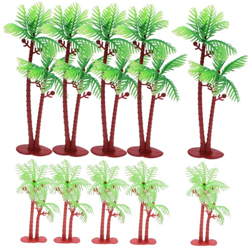 LOLIPPYY 10 Stück Teiliges Miniatur kokospalmen Langlebigem PVC Realistische Miniatur palmenfiguren für Aquarium Sandtisch und Garten deko Farbecht und Vielseitig Einsetzbar LOLIPPYY 10 Stück Teiliges Miniatur kokospalmen Langlebigem PVC Realistische Miniatur palmenfiguren für Aquarium Sandtisch und Garten deko Farbecht und Vielseitig Einsetzbar von LOLIPPYY