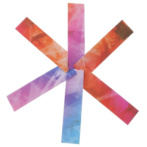 LOLIPPYY 12 Stück Teiliges Beruhigende Anti Stress Aufkleber für Erwachsene Selbstklebende Sensorische Streifen mit Rauer Textur Farbige Druckentlastungs Sticker für Handy Schreibtisch und von LOLIPPYY