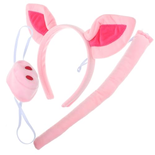 LOLIPPYY 1Satz Teiliges Tierkostüme für Schwein Ohr und Haarreif für Kostümspiele Geburtstagsfeiern und Themenpartys LOLIPPYY 1Satz Teiliges Tierkostüme für Schwein Ohr und Haarreif für Kostümspiele Geburtstagsfeiern und Themenpartys von LOLIPPYY