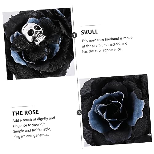 LOLIPPYY 2 Stück Halloween Haarreif mit Hörnern Blumen und Einstellbarer Kopfschmuck für Erwachsene für Halloween Partys und Kostümfeiern LOLIPPYY 2 Stück Halloween Haarreif mit Hörnern Blumen und Einstellbarer Kopfschmuck für Erwachsene für Halloween Partys und Kostümfeiern von LOLIPPYY