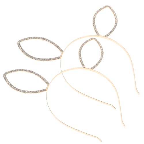 LOLIPPYY 2 Stück Hasenohren Haarreif mit Strass für Damen Party Stirnbänder für Kostüme Cosplay und Besondere Anlässe Leicht und Komfortabel zu Tragen LOLIPPYY 2 Stück Hasenohren Haarreif mit Strass für Damen Party Stirnbänder für Kostüme Cosplay und Besondere Anlässe Leicht und Komfortabel zu Tragen von LOLIPPYY