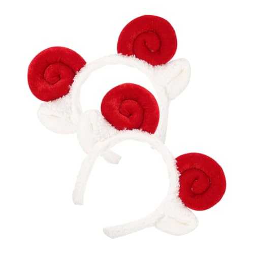 LOLIPPYY 2 Stück Niedliches Schafhorn Haarreif Party Kopfschmuck Leicht Atmungsaktiv Komfortabel für Karneval Halloween Geburtstag LOLIPPYY 2 Stück Niedliches Schafhorn Haarreif Party Kopfschmuck Leicht Atmungsaktiv Komfortabel für Karneval Halloween Geburtstag von LOLIPPYY