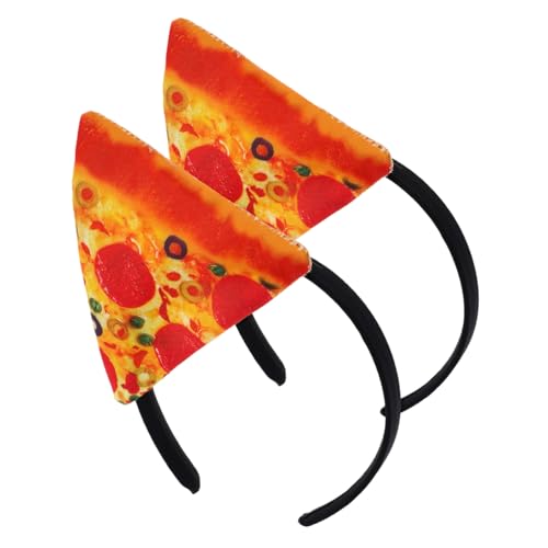 LOLIPPYY 2 Stück Pizza Imitat Stirnband Pizza Haarbänder Pizza Kopfschmuck Pizza Stirnband Cosplay Auftritt Pizza Haarreifen Pizza Haarreifen Dekoration Pizza Form Haarband LOLIPPYY 2 Stück Pizza Imitat Stirnband Pizza Haarbänder Pizza Kopfschmuck Pizza Stirnband Cosplay Auftritt Pizza Haarreifen Pizza Haarreifen Dekoration Pizza Form Haarband von LOLIPPYY