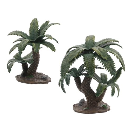 LOLIPPYY 2 Stück Simulationslandschaftsbaum Mini-modellbäume Modellbäume Miniaturlandschaft Gefälschtes Baummodell Mini-szenenzubehör-modellbäume Künstlicher Mikrolandschaftsbaum Plastik von LOLIPPYY
