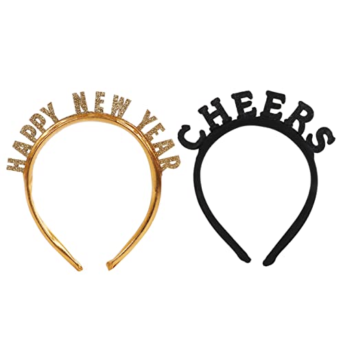 LOLIPPYY 2 Stück Teiliges Year Headband Langlebiger Party Kopfschmuck Verstellbar und Praktisch Passend für Neujahrsfeier und Silvester Party für Frauen und Geburtstagsfeiern LOLIPPYY 2 Stück Teiliges Year Headband Langlebiger Party Kopfschmuck Verstellbar und Praktisch Passend für Neujahrsfeier und Silvester Party für Frauen und Geburtstagsfeiern von LOLIPPYY