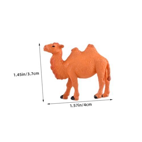 LOLIPPYY 20 Stück Teiliges Miniatur aus Robustem PVC Handbemalte Realistische Tierfiguren für Tisch Kuchen und Desktop Dekoration Vielseitig für Puppenhäuser Feengärten und Wohnaccessoires von LOLIPPYY