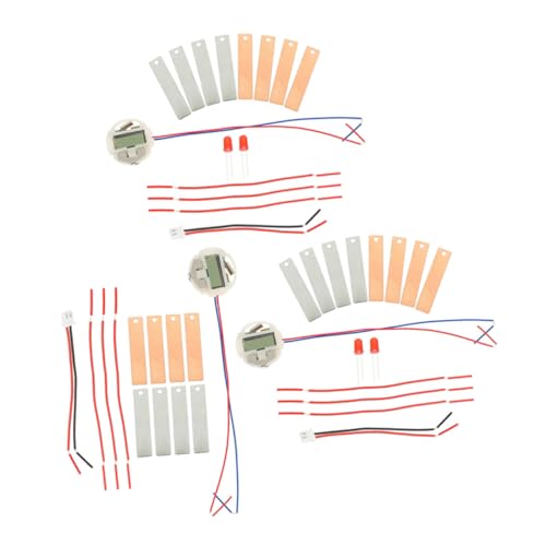 LOLIPPYY 3 Sätze Fruchtbatterie Experimentierset DIY Elektronik mit Kupfer und Zinkplatten Wissenschaftliches Lernspielzeug für Schüler Kreatives Batterie Wissenschaftsprojekt LOLIPPYY 3 Sätze Fruchtbatterie Experimentierset DIY Elektronik mit Kupfer und Zinkplatten Wissenschaftliches Lernspielzeug für Schüler Kreatives Batterie Wissenschaftsprojekt von LOLIPPYY