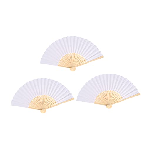 LOLIPPYY 3 Stück Blanko Faltbare Papierfächer Handlicher DIY Handfächer zum Bemalen Dekorativ Leicht Langlebig für Hochzeit Party Heimdeko und Kreative Gestaltungen LOLIPPYY 3 Stück Blanko Faltbare Papierfächer Handlicher DIY Handfächer zum Bemalen Dekorativ Leicht Langlebig für Hochzeit Party Heimdeko und Kreative Gestaltungen von LOLIPPYY