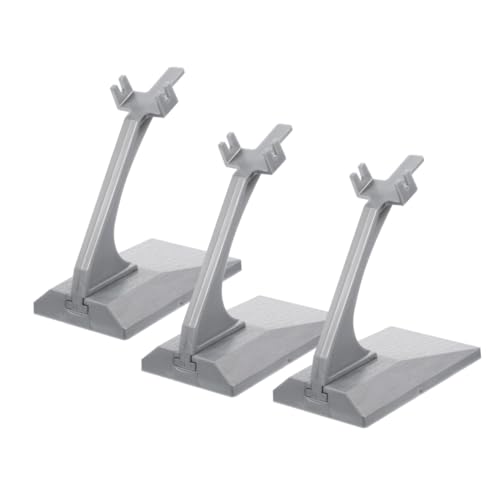 LOLIPPYY 3 Stück Flugzeugmodell Display Ständer Kunststoff Modellflugzeug Halterung Stabiler Aufsteller für Flugzeugmodelle Toy Display Stand mit Flachem Boden Leicht Tragbar für Tisch und LOLIPPYY 3 Stück Flugzeugmodell Display Ständer Kunststoff Modellflugzeug Halterung Stabiler Aufsteller für Flugzeugmodelle Toy Display Stand mit Flachem Boden Leicht Tragbar für Tisch und von LOLIPPYY