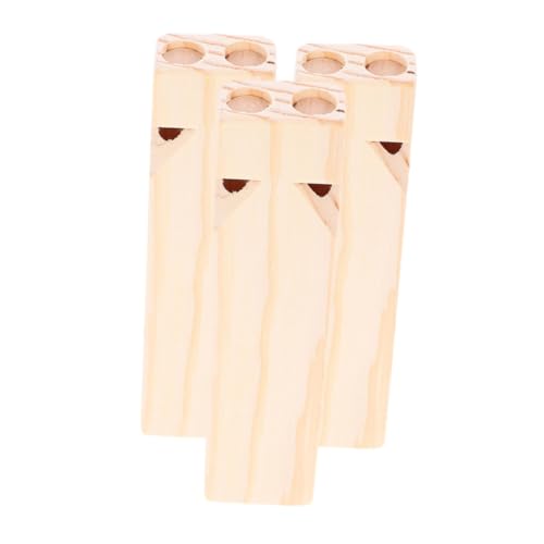 LOLIPPYY 3 Stück Teiliges Orff Musikinstrument Holzpfeifen für DIY Bemaltes Zugpfeifen Fördert Kreativität und Musikbildung Lernspielzeug für Gruppenaktivitäten LOLIPPYY 3 Stück Teiliges Orff Musikinstrument Holzpfeifen für DIY Bemaltes Zugpfeifen Fördert Kreativität und Musikbildung Lernspielzeug für Gruppenaktivitäten von LOLIPPYY