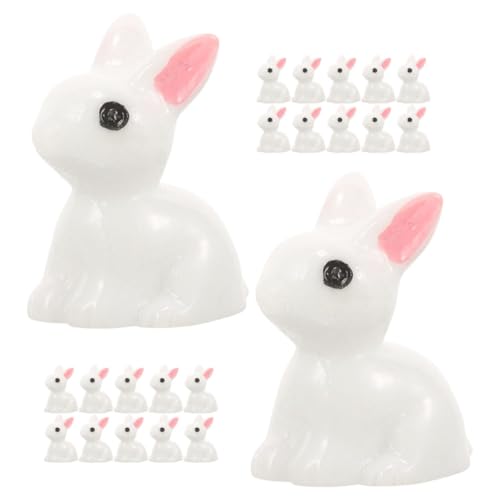 LOLIPPYY 30 Stück Teiliges Mini Hasenfiguren aus Resin Leichte Detailreiche Miniatur Kaninchen für Osterdeko DIY Feengarten Frühlingstisch und Geschenk Kleine Bunny Modelle für Sammler LOLIPPYY 30 Stück Teiliges Mini Hasenfiguren aus Resin Leichte Detailreiche Miniatur Kaninchen für Osterdeko DIY Feengarten Frühlingstisch und Geschenk Kleine Bunny Modelle für Sammler von LOLIPPYY