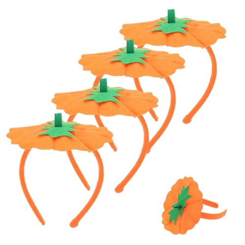LOLIPPYY 4 Stück Halloween Stirnband Kürbis Haarreif Leicht Komfortabel Halloween Haar Accessoire für Frauen Festival Kopfschmuck Cosplay Party Zubehör LOLIPPYY 4 Stück Halloween Stirnband Kürbis Haarreif Leicht Komfortabel Halloween Haar Accessoire für Frauen Festival Kopfschmuck Cosplay Party Zubehör von LOLIPPYY