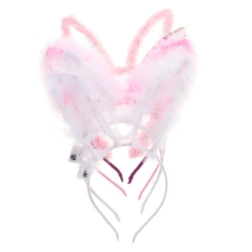 LOLIPPYY 5 Stück Teiliges Leuchtendes Hasenohren Haarband Weiches Cosplay Kopfband mit Bunten Ohren für Karneval Party Weihnachten und Festliche Anlässe Komfortabel und Rutschfest LOLIPPYY 5 Stück Teiliges Leuchtendes Hasenohren Haarband Weiches Cosplay Kopfband mit Bunten Ohren für Karneval Party Weihnachten und Festliche Anlässe Komfortabel und Rutschfest von LOLIPPYY