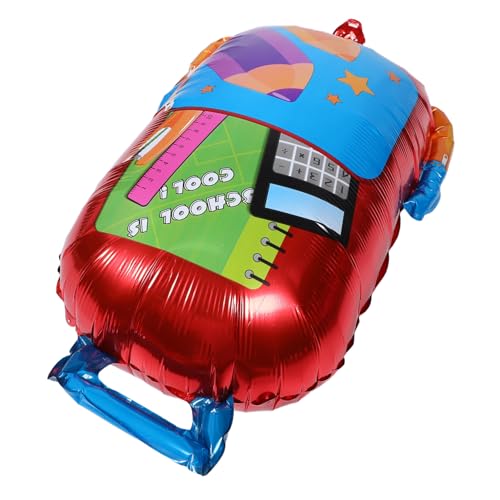 LOLIPPYY 5 Stück Teiliges Schulranzen Aluminiumfolie Luftballons Leicht Robust Schnelle Befüllung Kreative Rucksackform Dekoration für Kindergarten und Schulanfang Feierlichkeiten LOLIPPYY 5 Stück Teiliges Schulranzen Aluminiumfolie Luftballons Leicht Robust Schnelle Befüllung Kreative Rucksackform Dekoration für Kindergarten und Schulanfang Feierlichkeiten von LOLIPPYY