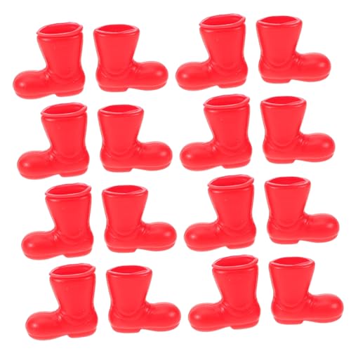LOLIPPYY 50 Stück Mini -Schuhe Farbe D Noel Weihnachten Material Mikro Mini-Schuhverzierungen Babyschuhe Ornament -Stiefel Plastik rot LOLIPPYY 50 Stück Mini -Schuhe Farbe D Noel Weihnachten Material Mikro Mini-Schuhverzierungen Babyschuhe Ornament -Stiefel Plastik rot von LOLIPPYY