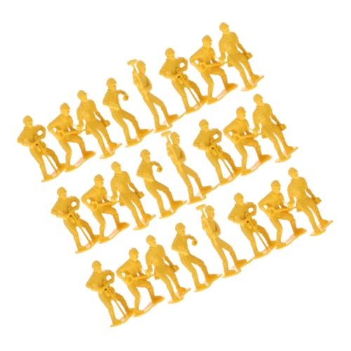 LOLIPPYY 54 Stück Teiliges Miniatur Bauarbeiter Figuren Spielset Detailgetreue Kunststoff Modelle Pädagogisch für Fördert Vorstellungskraft und Lernspaß Vielseitig für Sammlung und von LOLIPPYY