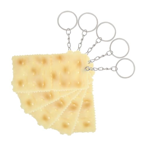 LOLIPPYY 5pcs Gefälschte Food Keychain Lifelike Soda Cookies Schlüsselrolle Realistische Lebensmittelrequisiten Für Handtaschenzubehör Geldbörse LOLIPPYY 5pcs Gefälschte Food Keychain Lifelike Soda Cookies Schlüsselrolle Realistische Lebensmittelrequisiten Für Handtaschenzubehör Geldbörse von LOLIPPYY
