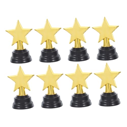 LOLIPPYY 8-teilige Sternförmige Mini-trophäen – Belohnungen Fürs Klassenzimmer Geburtstagsgeschenke Und Preise Für Sportturniere von LOLIPPYY