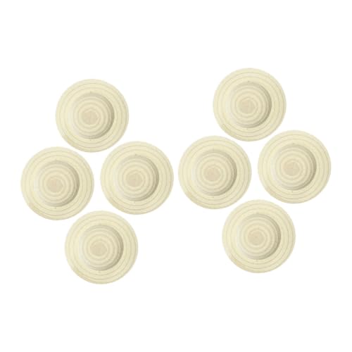 LOLIPPYY 8 Stück Teiliges DIY Strohhalmset für Bemalen Leichte Tragbare Bastelhüte für Mädchen Kreative Handwerksaktivitäten für Schule Geburtstagspartys und Outdoor sonnenschutz von LOLIPPYY