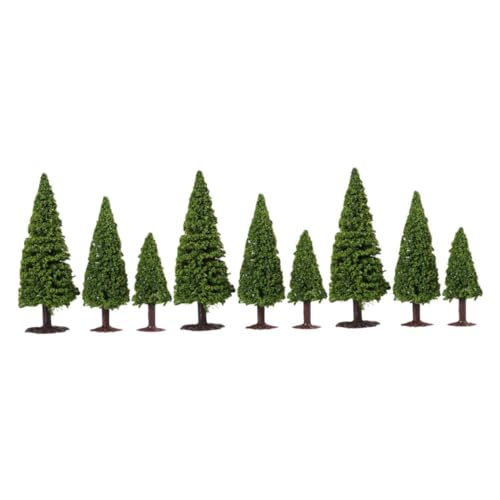 LOLIPPYY 9 Stück Teiliges Miniatur Modellbäume Langlebige Landschaftsbäume in Militärgrün Realistische Mini Fake Trees für Modelleisenbahn Sandtisch Architektur und DIY Dekoration LOLIPPYY 9 Stück Teiliges Miniatur Modellbäume Langlebige Landschaftsbäume in Militärgrün Realistische Mini Fake Trees für Modelleisenbahn Sandtisch Architektur und DIY Dekoration von LOLIPPYY