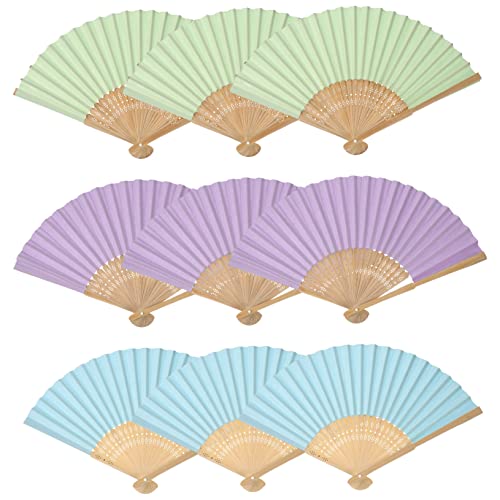 LOLIPPYY 9 Stück Teiliges Set Faltbare Papierspender zum Bemalen Leichte Diy Handfächer Pastellfarben für Faltbare Malfächer für Kreative Bastel und Performancezwecke LOLIPPYY 9 Stück Teiliges Set Faltbare Papierspender zum Bemalen Leichte Diy Handfächer Pastellfarben für Faltbare Malfächer für Kreative Bastel und Performancezwecke von LOLIPPYY