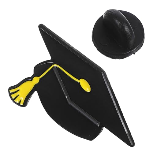 LOLIPPYY Abschlussabzeichen Pin Graduation Cap Lapel Pin Klassen Graduierung Button Pins Graduation Party Accessoires Für Gradparty Gefälligkeiten Schülern Der Schule von LOLIPPYY