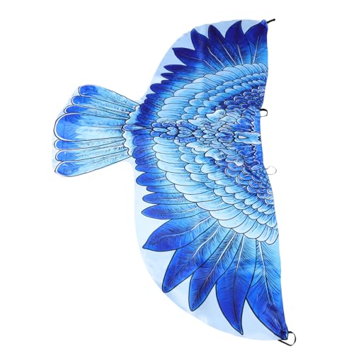 LOLIPPYY Bunter Adler Flügel Umhang für Erwachsene Cosplay Vogelflügel Kostümzubehör Halloween Party Cape Leicht Auffällig für Kostüm und Cosplay Events von LOLIPPYY