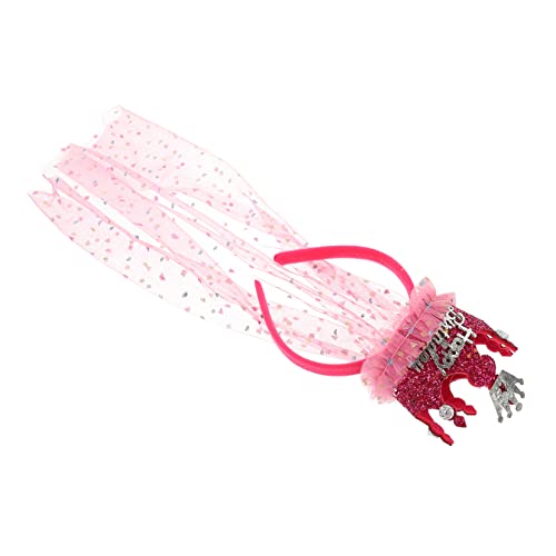 LOLIPPYY Haarband mit Schleier für Kopfbedeckung für Geburtstagsfeiern Hochzeiten und Fotoshootings Rotes Zartes Design für Unvergessliche Erinnerungen LOLIPPYY Haarband mit Schleier für Kopfbedeckung für Geburtstagsfeiern Hochzeiten und Fotoshootings Rotes Zartes Design für Unvergessliche Erinnerungen von LOLIPPYY