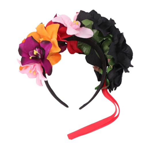 LOLIPPYY Halloween Haarband Damen Blumen Haarreif Komfortables Langlebiges Stirnband für Party Festival Haarschmuck LOLIPPYY Halloween Haarband Damen Blumen Haarreif Komfortables Langlebiges Stirnband für Party Festival Haarschmuck von LOLIPPYY