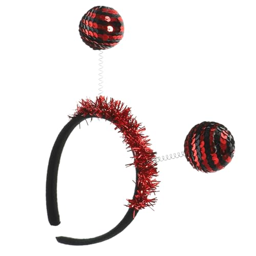 LOLIPPYY Halloween Haarreif mit Pailletten Marienkäfer Design Langlebiges Cosplay Accessoire für Erwachsene und Vielseitig für Halloween Hochzeit und Festtagsfeiern LOLIPPYY Halloween Haarreif mit Pailletten Marienkäfer Design Langlebiges Cosplay Accessoire für Erwachsene und Vielseitig für Halloween Hochzeit und Festtagsfeiern von LOLIPPYY