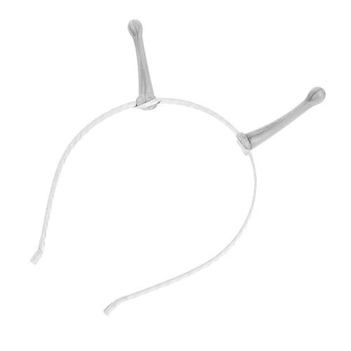 LOLIPPYY Halloween Stirnband Design Silberfarbener Haarreif für Damen und Erwachsene Langlebiges Kostümzubehör für Party Cosplay Karneval und Festival von LOLIPPYY