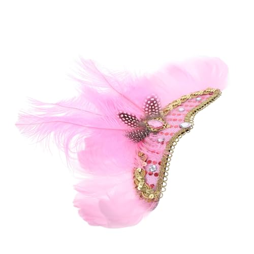 LOLIPPYY Handgefertigtes Haarband in Rosa Elastisches Kopfschmuck für Karneval Halloween Hochzeiten und Partys Unisex Einheitsgröße Auffälliges Accessoire für Tanz und Kostüm LOLIPPYY Handgefertigtes Haarband in Rosa Elastisches Kopfschmuck für Karneval Halloween Hochzeiten und Partys Unisex Einheitsgröße Auffälliges Accessoire für Tanz und Kostüm von LOLIPPYY