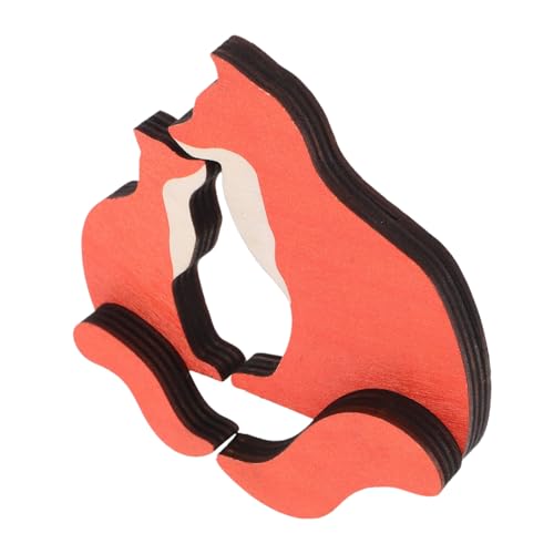 LOLIPPYY Holz Fuchs Tür Ecke Dekoration Stabile Natur inspirierte Babyzimmer Regal Deko Einfache Montage Kleinkinderzimmer Waldmotiv Ornamente für Jungenzimmer von LOLIPPYY