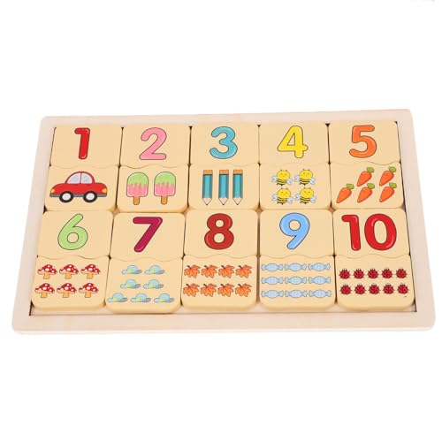 LOLIPPYY Holzpuzzle Montessori Lernspielzeug Zahlen und Tiere Holzspielzeug Pädagogisches Denkspiel Beobachtung Gedächtnis und Logischem Denken für Vorschulkinder LOLIPPYY Holzpuzzle Montessori Lernspielzeug Zahlen und Tiere Holzspielzeug Pädagogisches Denkspiel Beobachtung Gedächtnis und Logischem Denken für Vorschulkinder von LOLIPPYY