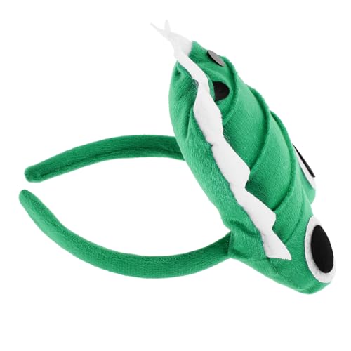 LOLIPPYY Krokodil Haarreif aus Plüsch Weich und Bequem Modisches Cartoon Kopfschmuck für Halloween Kostüm Party Unisex Fasching Zubehör mit Breitem Anwendungsspektrum LOLIPPYY Krokodil Haarreif aus Plüsch Weich und Bequem Modisches Cartoon Kopfschmuck für Halloween Kostüm Party Unisex Fasching Zubehör mit Breitem Anwendungsspektrum von LOLIPPYY