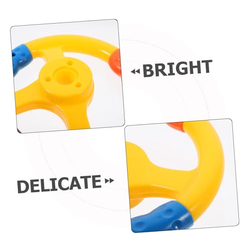 LOLIPPYY Lenkrad Robust Leicht Einfach zu Montierendes Schwenklenkrad Zubehör für Schaukel und Spielplatz Pädagogisches Auto Accessoire für Kleinkinder LOLIPPYY Lenkrad Robust Leicht Einfach zu Montierendes Schwenklenkrad Zubehör für Schaukel und Spielplatz Pädagogisches Auto Accessoire für Kleinkinder von LOLIPPYY