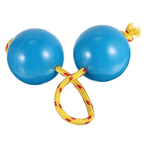 LOLIPPYY Marakas kinderinstrumente musikinstrumente zabawki stymulujące rozwój Children Toys Rasseln Musical Fingerballen Shaker Fingersandhammer-Instrumente Abs Blue von LOLIPPYY