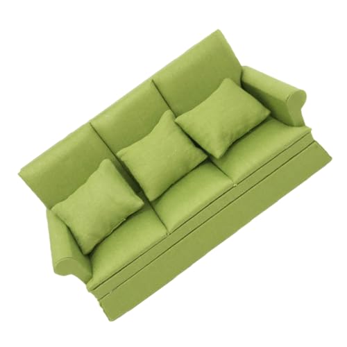 LOLIPPYY Maßstab Miniatur Sofa Modell Sofa Für Puppenhaus Mini Desktop Ornament Tiny Couch LOLIPPYY Maßstab Miniatur Sofa Modell Sofa Für Puppenhaus Mini Desktop Ornament Tiny Couch von LOLIPPYY