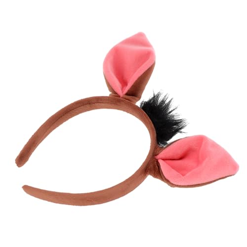 LOLIPPYY Niedlicher Warzenschwein Tier Haarreif Cosplay Party Stirnband aus Leichtem Stoff Komfortabel und Sicher für Kostüm und Themenpartys Geschenkoption LOLIPPYY Niedlicher Warzenschwein Tier Haarreif Cosplay Party Stirnband aus Leichtem Stoff Komfortabel und Sicher für Kostüm und Themenpartys Geschenkoption von LOLIPPYY