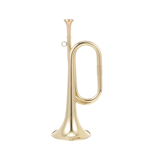 LOLIPPYY Nützliche Trompete aus Messing Gold Lackiertes Blasinstrument mit Großem Langlebig und Verarbeitet für Schüler oder Dekoration Geeignet LOLIPPYY Nützliche Trompete aus Messing Gold Lackiertes Blasinstrument mit Großem Langlebig und Verarbeitet für Schüler oder Dekoration Geeignet von LOLIPPYY