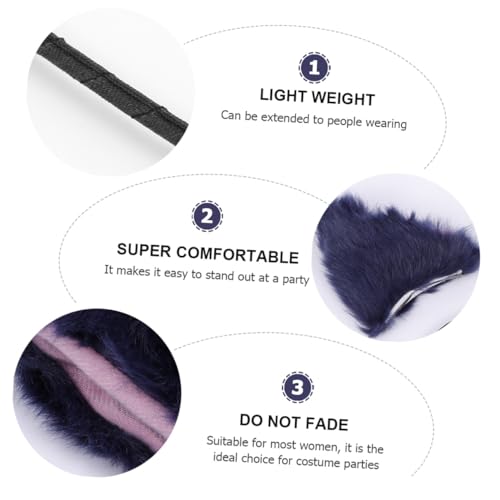 LOLIPPYY Plüsch Fuchsohren Haarreif Party Kopfschmuck Weich Kuschelig Cosplay Karneval Halloween Mädchen Kostüm Zubehör LOLIPPYY Plüsch Fuchsohren Haarreif Party Kopfschmuck Weich Kuschelig Cosplay Karneval Halloween Mädchen Kostüm Zubehör von LOLIPPYY